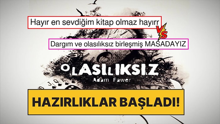 Adam Fawer’ın Kült Eseri Olasılıksız'ın Yerli Diziye Uyarlanacağı Haberi Kitabın Hayranlarını İkiye Böldü