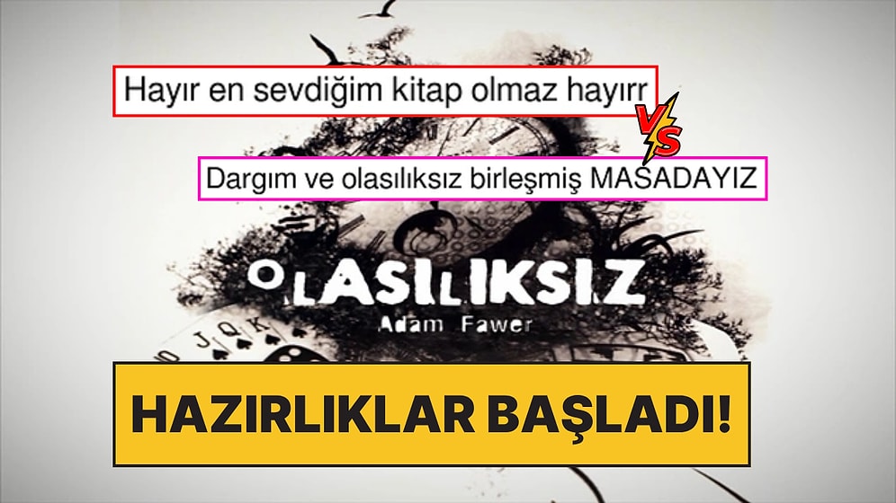 Adam Fawer’ın Kült Eseri Olasılıksız'ın Yerli Diziye Uyarlanacağı Haberi Kitabın Hayranlarını İkiye Böldü