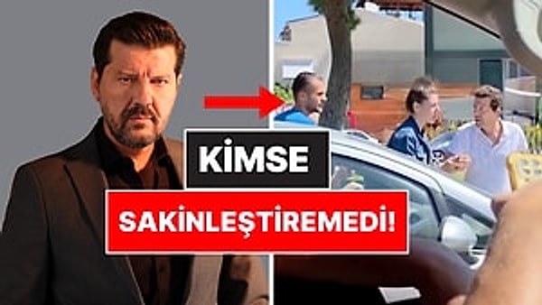 Ünlü oyuncu İlker Aksum, İzmir Urla’da trafikte bir yolcu ile tartıştı.