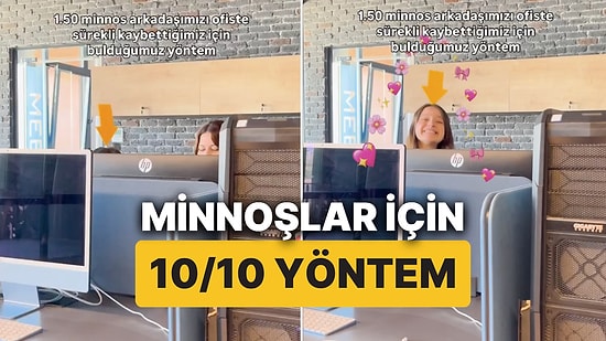 Kısa Boylu İş Arkadaşlarını Ofiste Sürekli Kaybettikleri İçin Dahiyane Bir Yöntem Bulan Çalışanlar