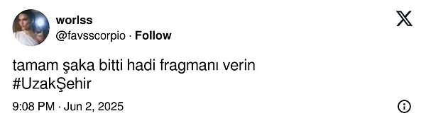Maalesef eylüle kadar bekleyeceğiz. Siz bölümü nasıl buldunuz?