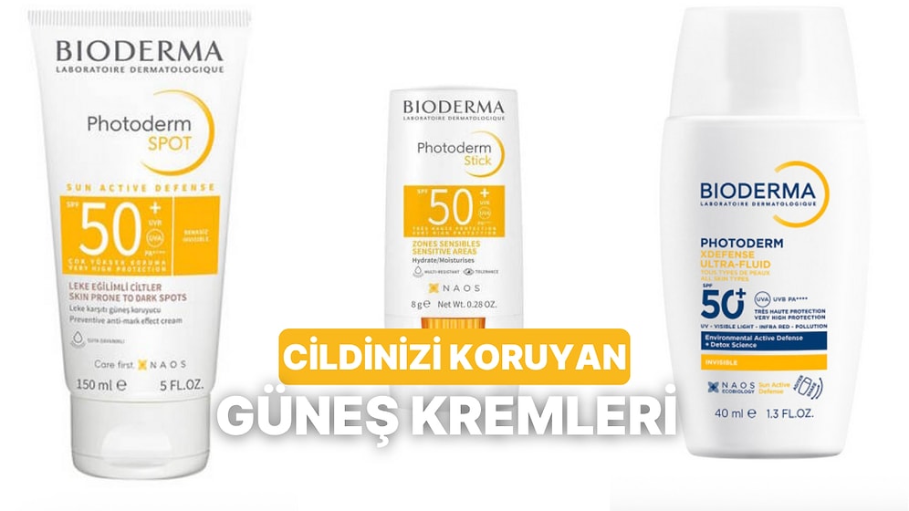 Cildin İçin Çok Yüksek Güneş Koruması Sunan 8 Photoderm Ürünü