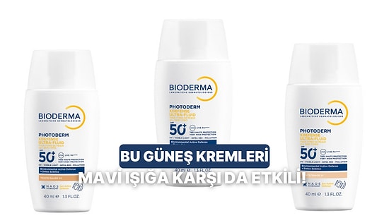 Sadece Güneşe Değil, Çevresel Etmenlere ve Mavi Işığa Karşı da Koruma Sağlayan "O" Photoderm Ürünü!