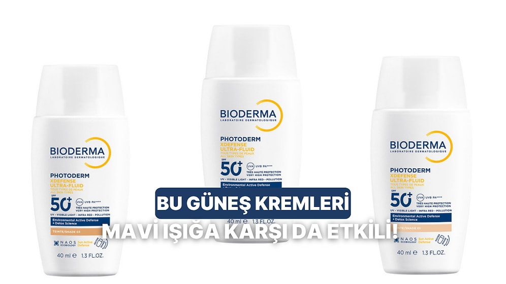 Sadece Güneşe Değil, Çevresel Etmenlere ve Mavi Işığa Karşı da Koruma Sağlayan "O" Photoderm Ürünü!