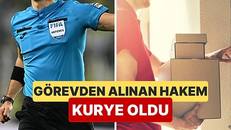 İngiltere'nin Skandal Hakemi Aldığı Cezanın Ardından Kurye Oldu