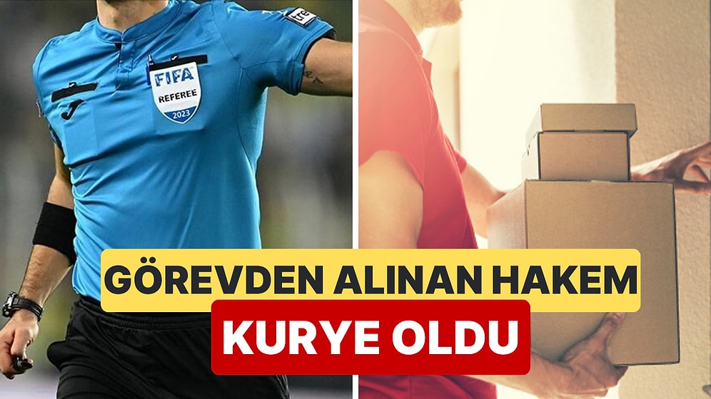 İngiltere'nin Skandal Hakemi Aldığı Cezanın Ardından Kurye Oldu