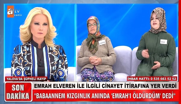 Olayın seyrini değiştiren en önemli iddia, Havva’nın torunu Özge’den geldi. Görseli