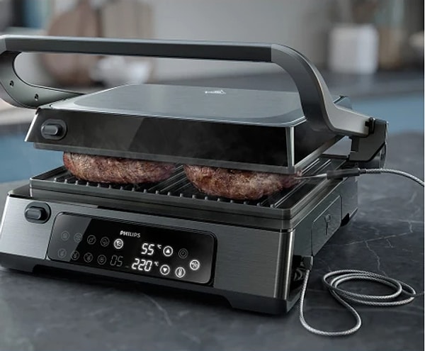Philips 7000 Serisi Izgara ve Tost Makinesi HD6307/70