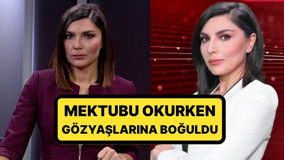 Spiker Buket Güler, Ekrem İmamoğlu'nun Oğlundan Gelen Mektubu Okurken Gözyaşlarına Hakim Olamadı