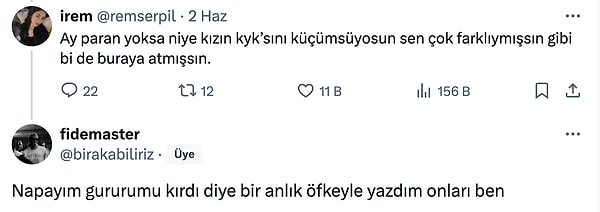 Karşı tarafı ezmesini de bir anlık öfke olarak yorumladı.