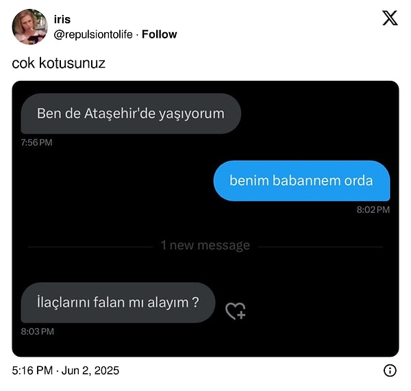 Muhabbet açtırmayanlar...