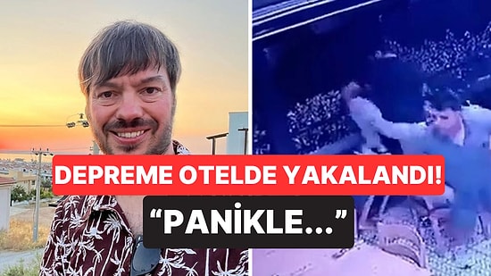 Muğla'da Yaşanan 5.8 Şiddetindeki Depreme Şahit Olan Turist Neler Yaşandığını Anlattı