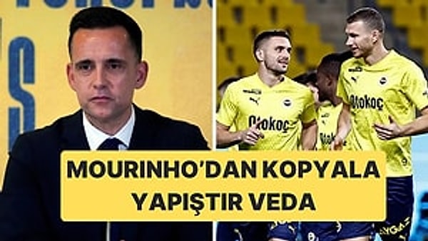 Fenerbahçe'de sezon sonuyla birlikte vedalar başladı. Edin Dzeko ve Dusan Tadic'in vedasının ardından dün de Mario Branco ile yollar ayrıldı.