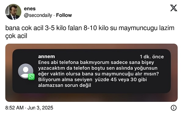 Paylaşım şöyleydi... Görseli