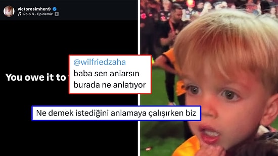 Neler Oluyor? Osimhen'in Mesajı Kafa Karıştırdı
