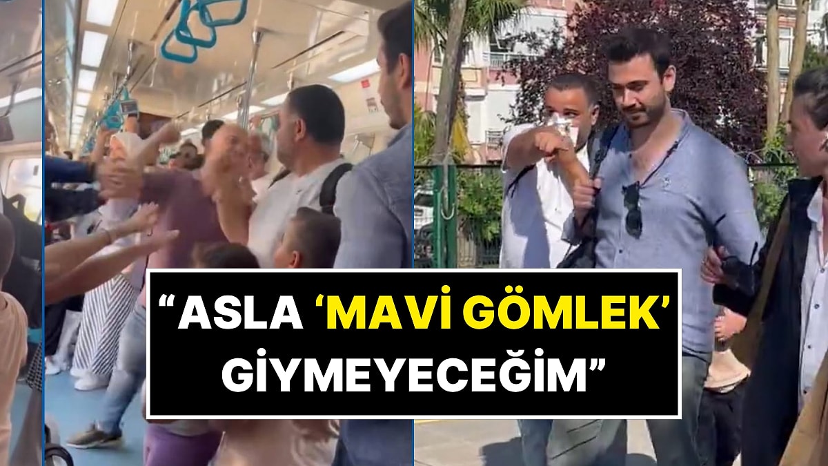 Marmaray’da Yumruklu Saldırıda Gündem Olan ‘Mavi Gömlekli’ İlk Kez Konuştu