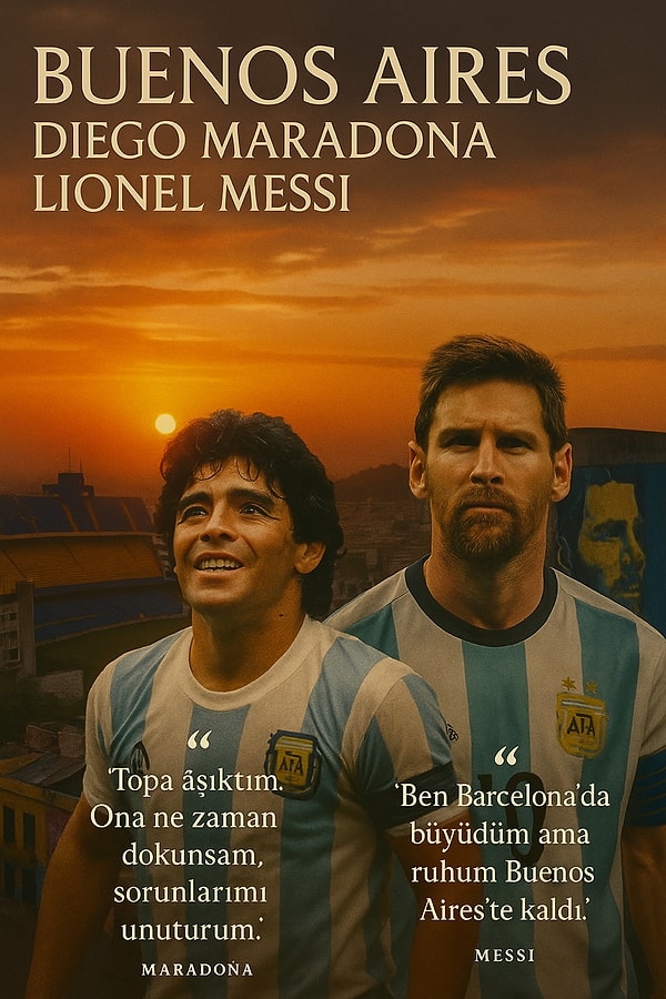 🇦🇷 2. Buenos Aires – Maradona / Messi Görseli