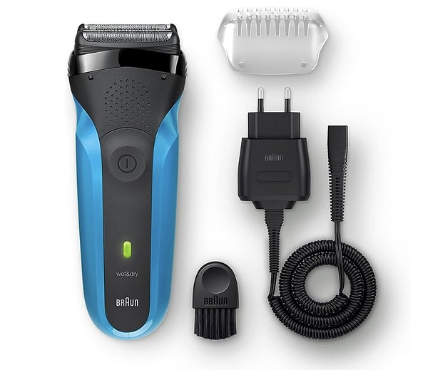 5. Amazon’da indirimde olan Braun Series 3 310s, ıslak ve kuru tıraş özelliğiyle pürüzsüz bir deneyim sunuyor!