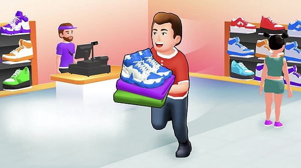 Kendi giyim mağazanızı yönettiğiniz simülasyon oyunu: Outlets Rush