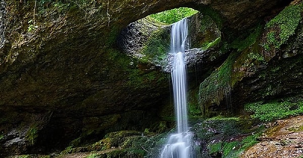 2. Delikli Kaya Waterfall – Artvin