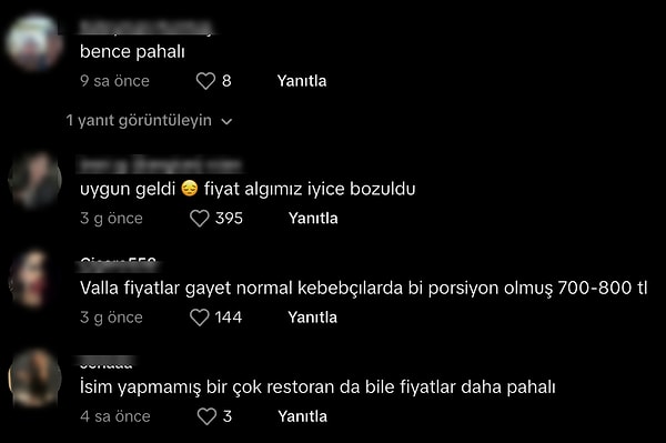 Sosyal medyadan gelen yorumlara göre fiyatlar uygun. Siz ne düşünüyorsunuz? Yorumlarda buluşalım...