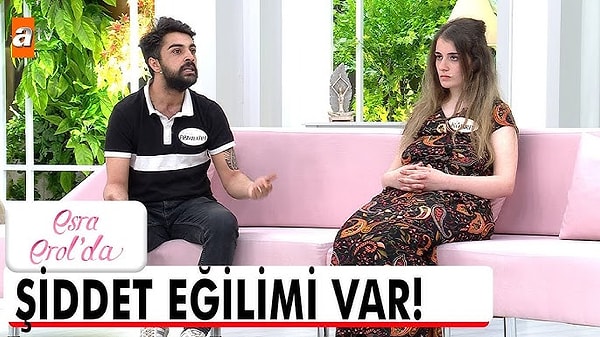 Esra Erol'un son zamanlardaki müdavimleri Abdullah ve Kübra. Görseli