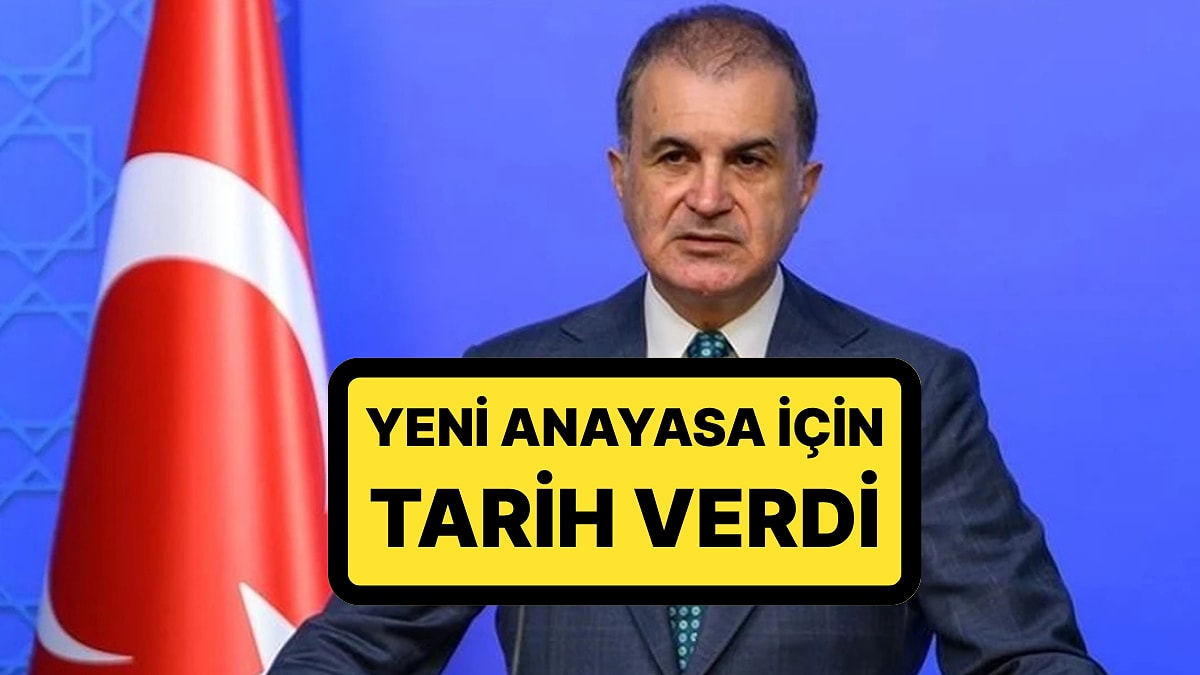 AKP Sözcüsü Ömer Çelik Yeni Anayasa Hakkında İlk Kez Konuştu &apos;&apos;Toplantımızı Bayram Sonrası Yapacağız&apos;&apos;