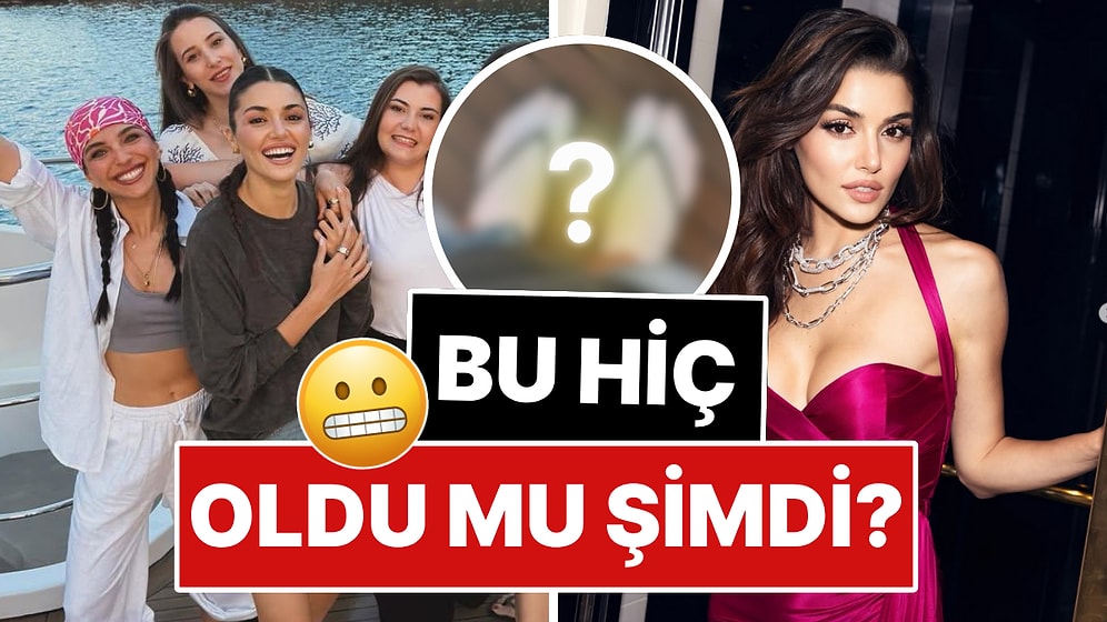 Biz Yapsak "Keko" Derlerdi: Parmak Arası Terliği Beyaz Soket Çorapla Giyen Hande Erçel Modayı Katletti!