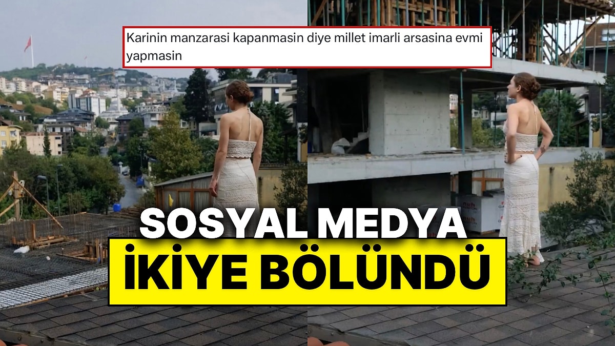 Bir Kadın Evinin Manzarasının Nasıl Kapandığını Paylaşmasıyla Tartışmaya Neden Oldu
