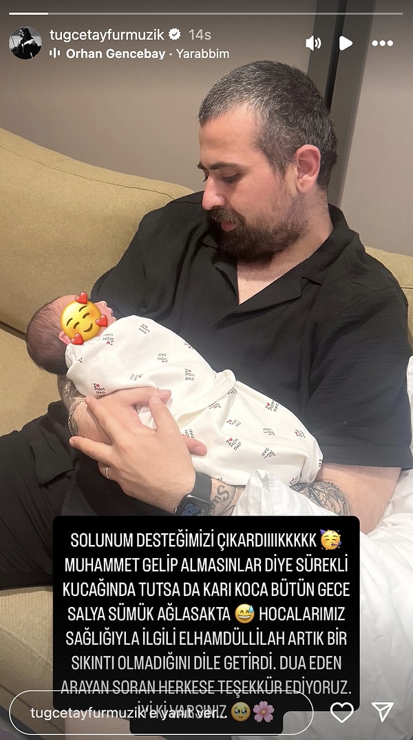 Sağlık durumu merak edilen minik Necla Hira'dan nihayet beklenen güzel haber geldi.
