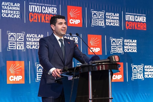 1. İstanbul İli Avcılar İlçe Belediye Başkanı Utku Caner ÇAYKARA; Görseli