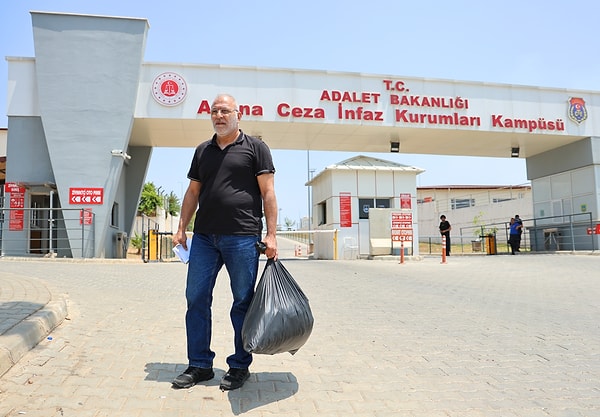 49 aylık cezası olan mahkum da tahliye oldu.