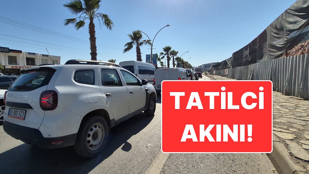 Kilometrelerce Araç Kuyruğu: Bodrum'a Tatilci Akını