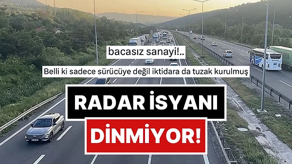Bayram Tatilinde Radar İsyanı Dinmiyor: "Belli ki İktidara da Tuzak Kurulmuş"