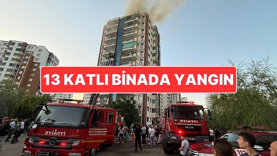 Diyarbakır’da 13 Katlı Binada Yangın: 3'ü Çocuk 4 Kişi Hayatını Kaybetti