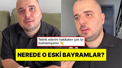 Bir İçerik Üreticisi Günümüzde Bayramların Nasıl Geçtiğini Parodileştirerek Eski Günleri Özletti