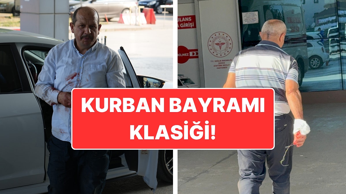 Bir Kurban Bayramı Klasiği: Acemi Kasaplar Acil Servislere Akın Etti