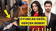 Kanal 7 Dizisi Gelin'de Bebek Oyuncunun Çantaya Koyulması Tepkilerin Odağında!