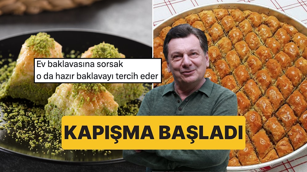 Vedat Milor Tek Paylaşımla Anneleri Baklavacılarla Karşı Karşıya Getirdi