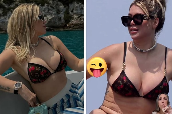 Son olarak yaz pozlarıyla gündeme gelen Wanda Nara'nın bikinili pozlarının filtresiz ve photoshopsuz hali ortaya çıktı.
