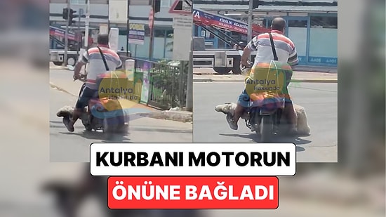 Ayağıyla Tutmaya Çalıştı: Antalya'da Bir Vatandaş Kurbanını Motorunun Önüne Bağlayarak Taşıdı