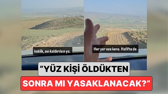 Sivas'ta Bir Vatandaş Kene Sayısının Giderek Artmasına İsyan Etti: "Keklik Avı Yasaklansın"