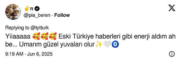 İyiliği özlemişiz, yazanlar oldu.