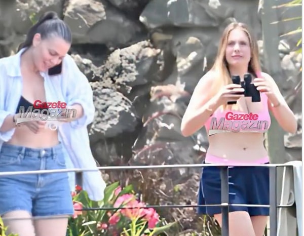 L'estate scorsa, Eda Ece e Aslı Enver sono andati in vacanza con le loro famiglie e la piccola Mina è stata immortalata per la prima volta dalla telecamera.