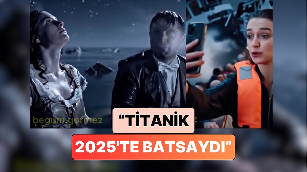 Google Veo 3 ile Yeni Titanik Senaryosu: "Titanik 2025'te Batsaydı"