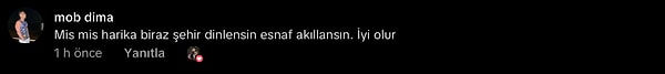 Bu duruma yorumlar gecikmedi.