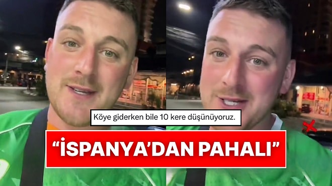 Marmaris’e Tatile Gelen Bir Turist Fiyatlar ve İşletmeciler Karşısında Sitem Etti