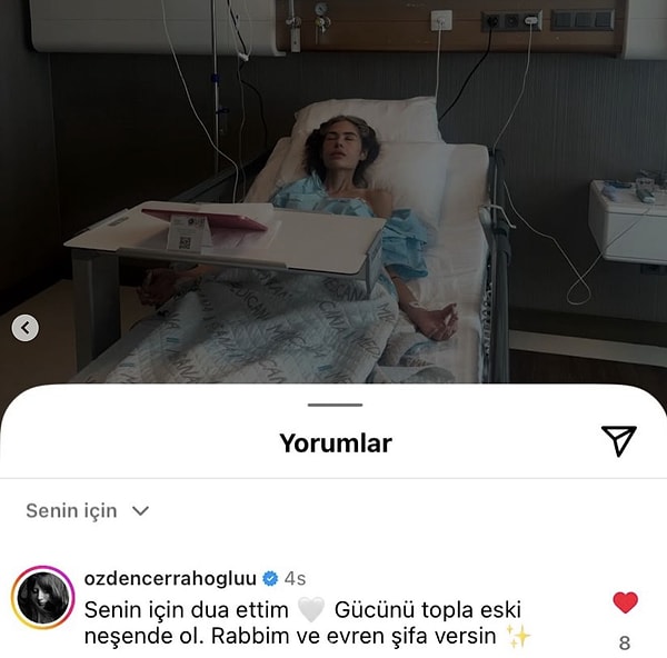 Bir zamanlar yakın arkadaş olmalarının hatırına sosyal medya kullanıcıları Özden'e pek çok yorum yapmışlardı.