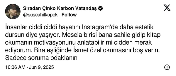 İnsanlar, hayatı Instagram'da estetik dursun diye yaşıyor!👇 Görseli