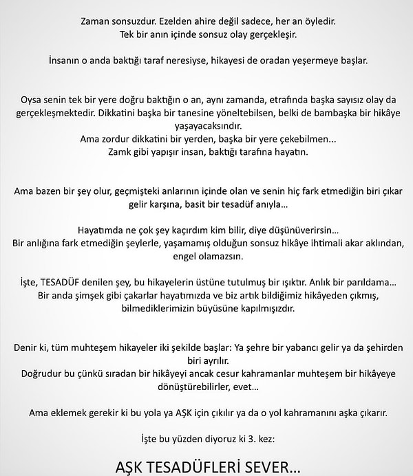 Filmin yönetmeni Ömer Faruk Sorak 4 Nisan 2024'teki sosyal medya paylaşımında serinin 3. filminin geleceğini duyurmuş aslında.